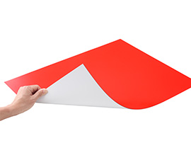 両面マグネット使用例