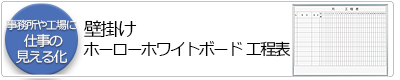 壁掛けホーローホワイトボード工程表!