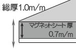 厚みがあって、より強くくっつくタイプ