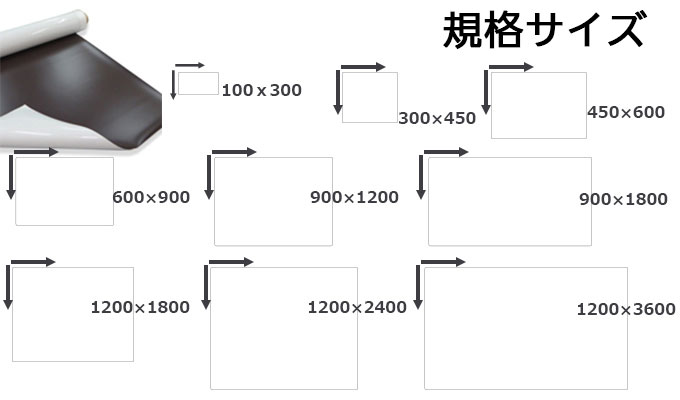 販売大阪 マグネットシート工房 ホワイトボードマグネット 1220mm巾×10m W-4 ホワイトボード、黒板 MAILGERIMOB